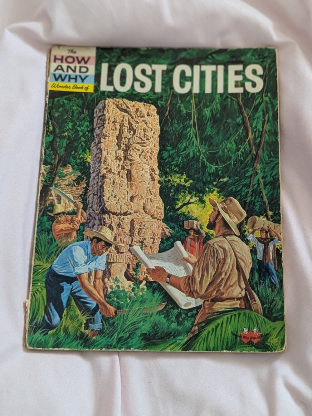 Wonder Books Vintage Lost Cities How and Why Book 5029